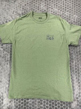 Ruxen Men's Short-Sleeve Crew Tee - Sage Green - Surf Hawaii graphic